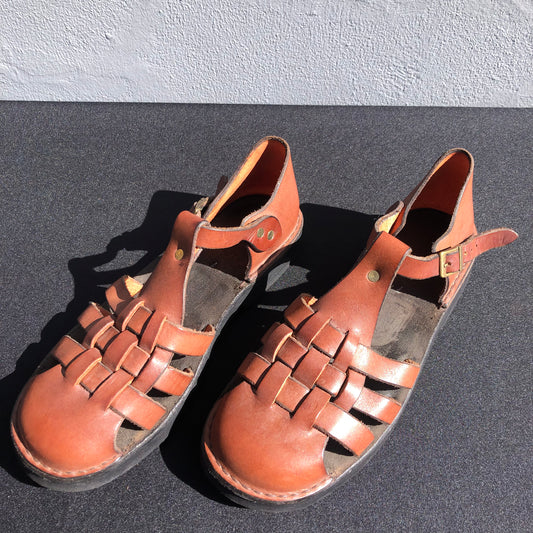 Genuine Leather Sandals Womens Size 7
